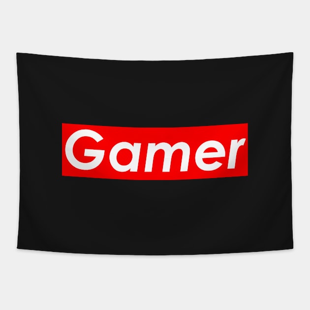 Gamer (Red) Tapestry by Graograman