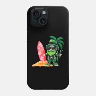 Leprechaun St Patricks Day Hawaiian Phone Case