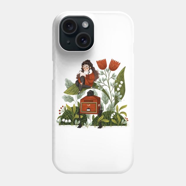 Love Letters Phone Case by Iz Ptica