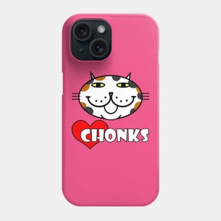 Heart Chonks - Calico Cat Phone Case