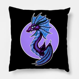 Dragon in the Circle Cartoon Pillow