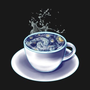 Cup of Starry Night T-Shirt