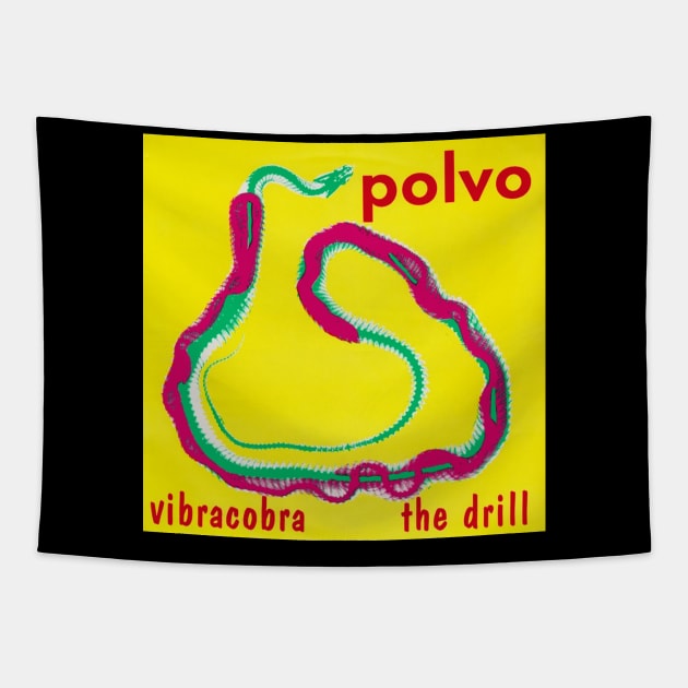 Polvo Vibracobra Single Cover Tapestry by Shadow Lyric