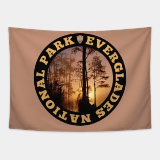 Everglades National Park circle Tapestry