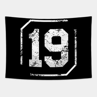 Sport 19 Jersey team | T Shirt Baseball Hockey Basketball soccer footbal Tapestry