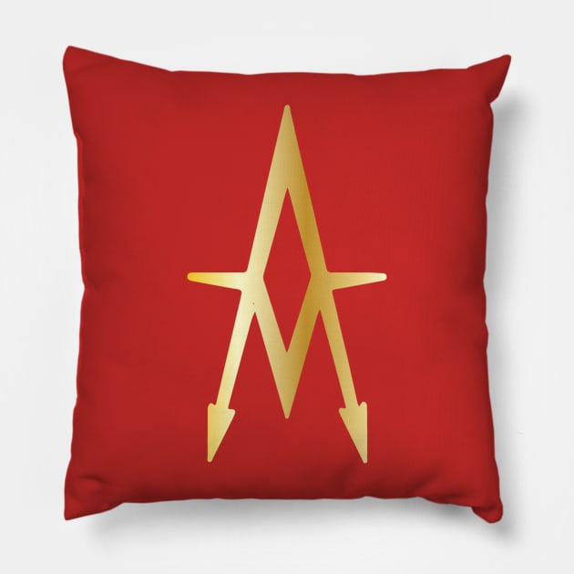 Capitol Symbol TBOSAS Pillow by maya-reinstein