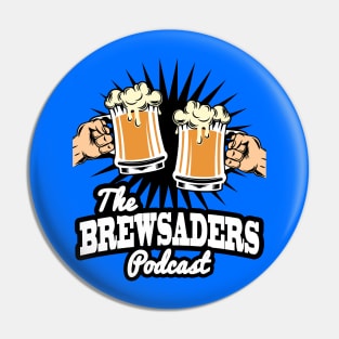 Brewsaders Podcast Flag Pin