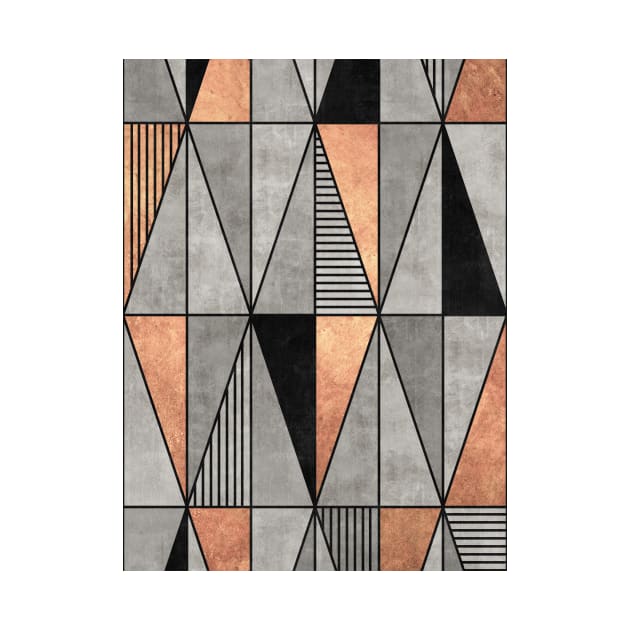 Concrete and Copper Triangles by ZoltanRatko