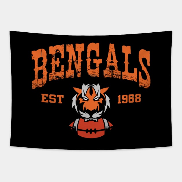 Bengals Tiger Tapestry by apparel-art72