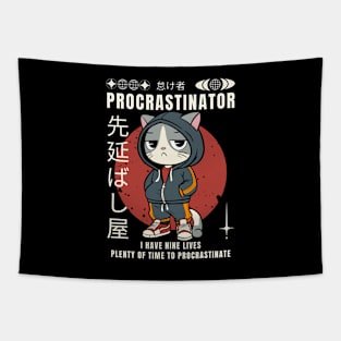 Pawcrastination Tapestry