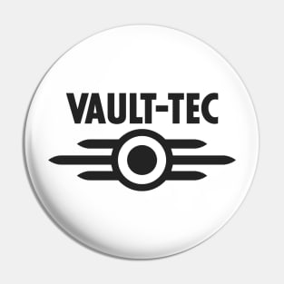 Vault Tec Black Pin