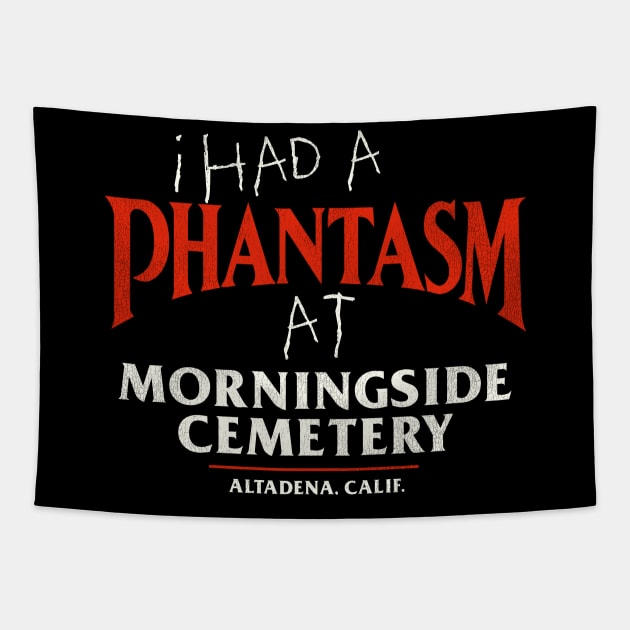 I Had a Phantasm at Morningside Cemetery Tapestry by darklordpug