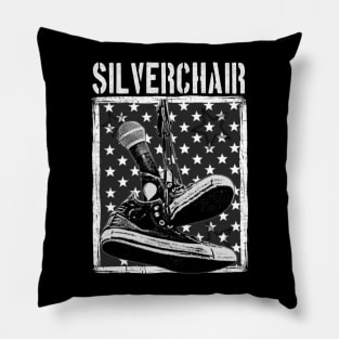 Silverchair sneakers Pillow