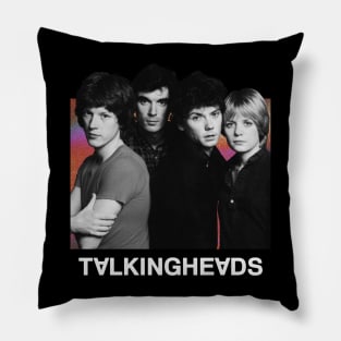 Vintage Talking Heads Pillow