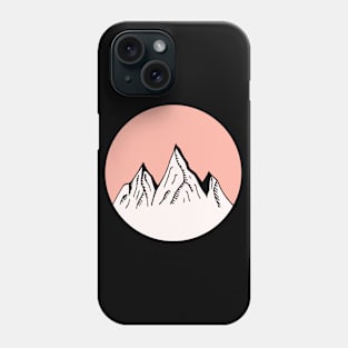 Mountains Sketch V15 Phone Case