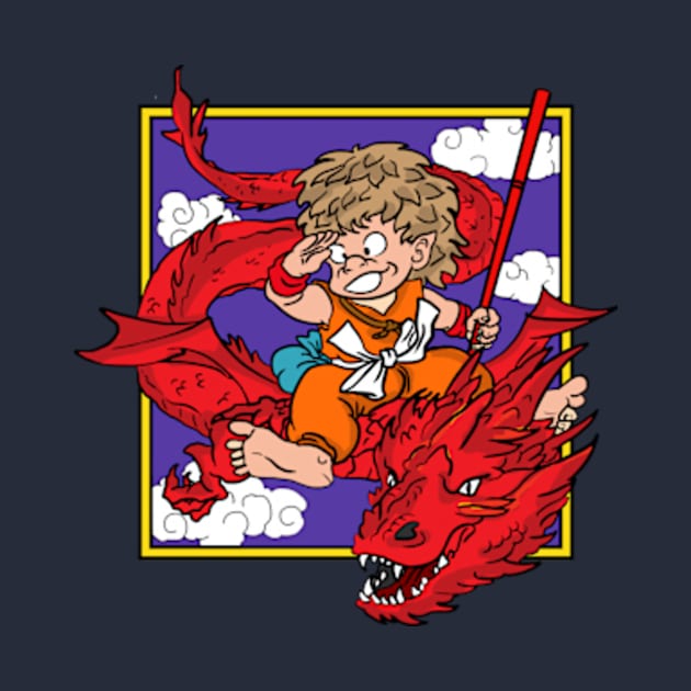 Lord Of The Dragon by VintageTeeShirt