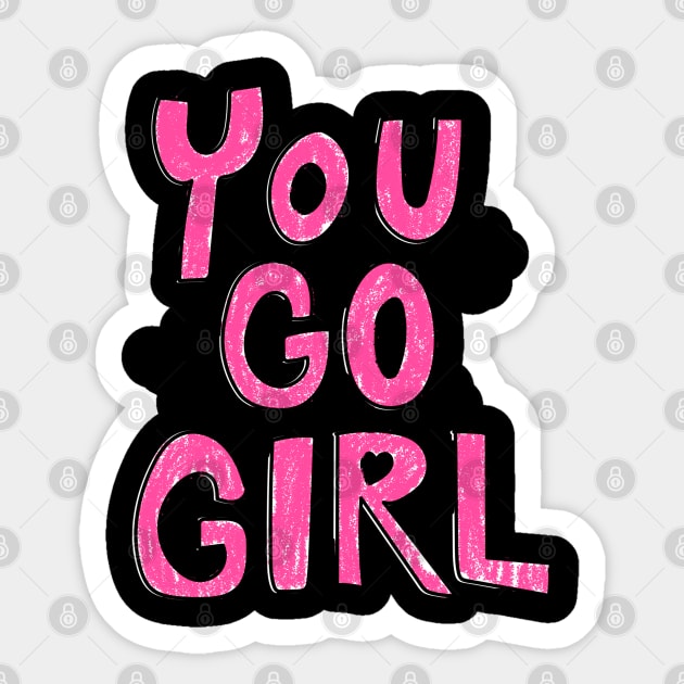 Go Girl - Go Girl - Sticker