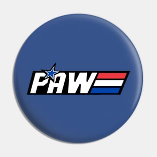 American Paw Pin