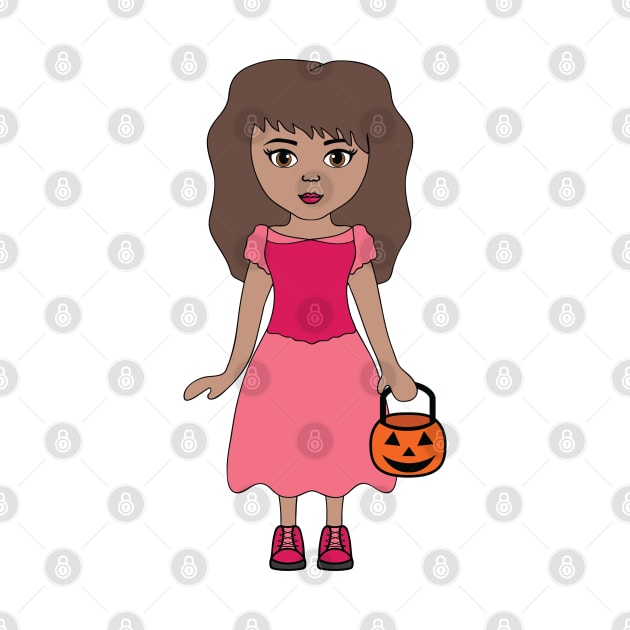 Pink Princess 2 Halloween Girl Sticker by PLLDesigns