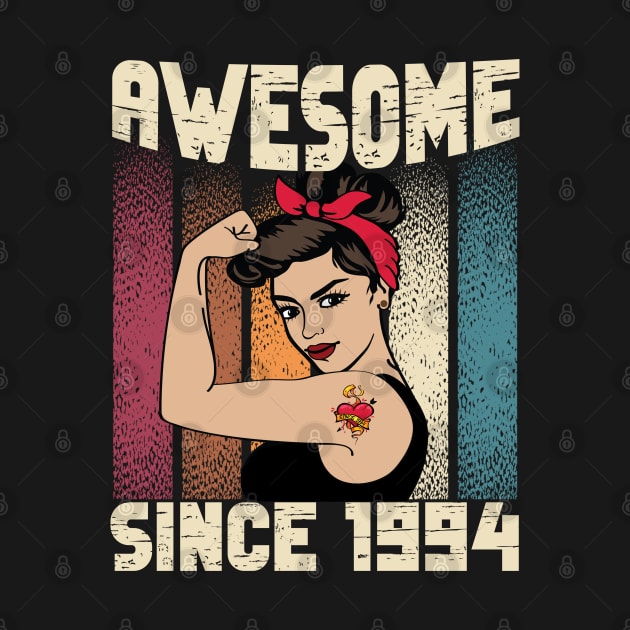 Awesome since 1994,28th Birthday Gift women 28 years old Birthday by JayD World