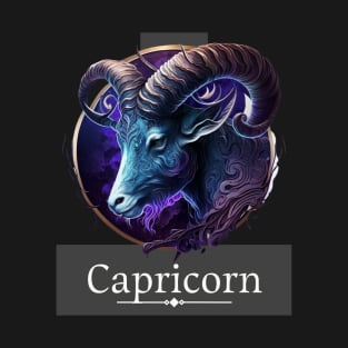 Capricorn Zodiac - Classic Designe T-Shirt