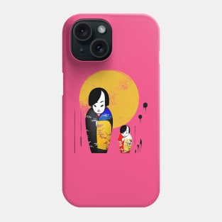 kokeshi #01 Phone Case