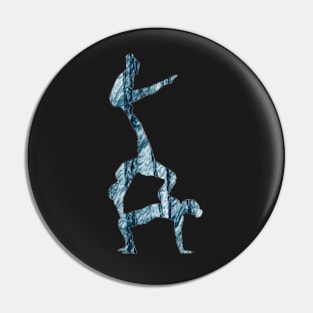 An acrobatic women’s group Pin