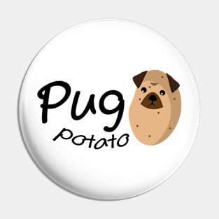 Pugs Funny Gift Love Dog Pin