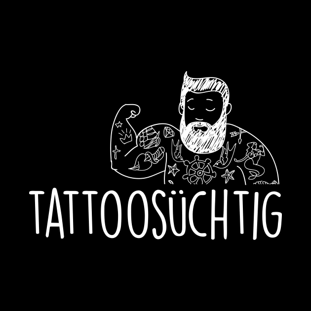 Tattoosuchtig (white) by nektarinchen