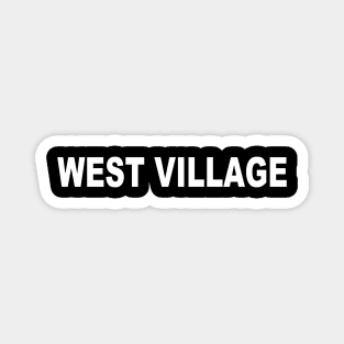 West Village White Magnet