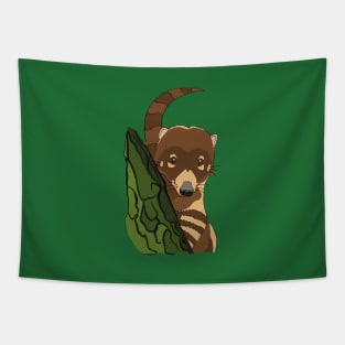 COATI COATIMUNDI CUTE ANIMAL COLORFULL Tapestry