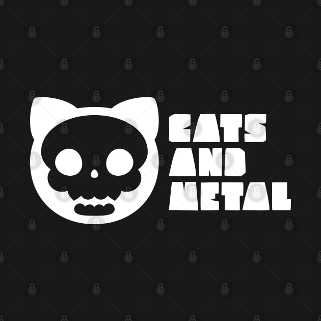 CATS AND METAL by EdsTshirts