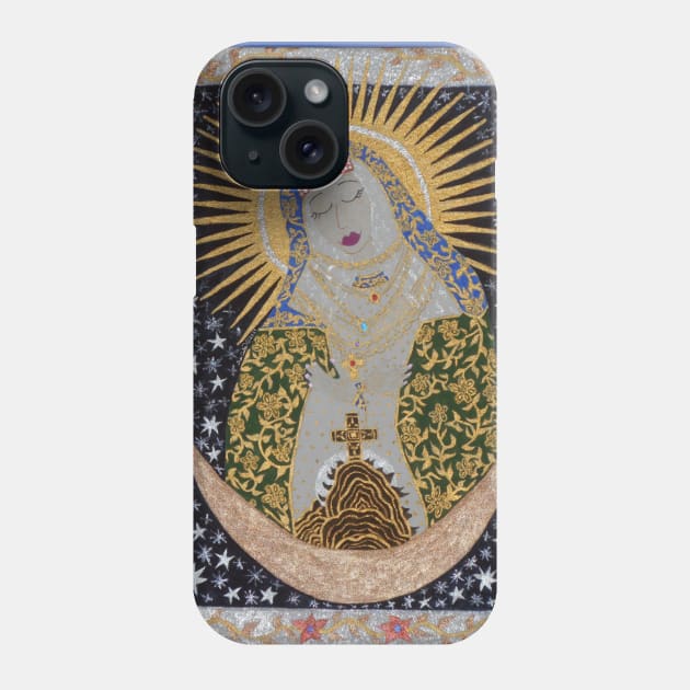 Our Lady of Ostrabrama Phone Case by DebiCady