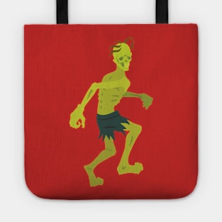 Halloween Hesitant Zombie Tote