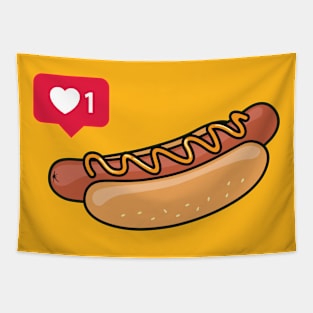 Hot Dog's is Love Tapestry