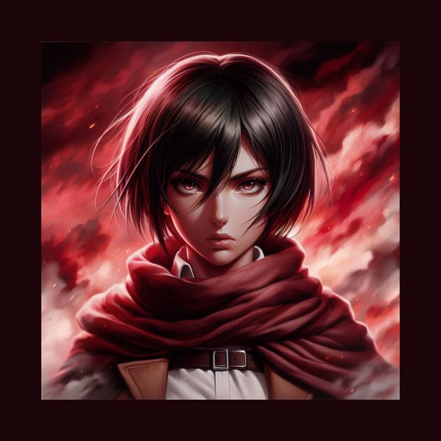 Mikasa Ackerman by AnimeArtisan