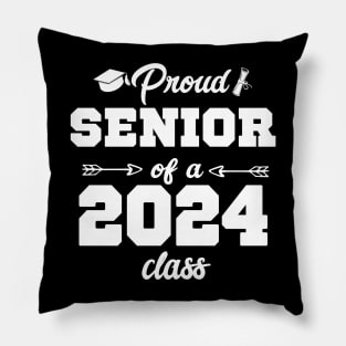 Proud Senior of Class 2024 Pillow