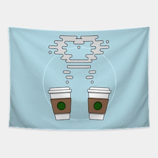 Coffee Date Tapestry