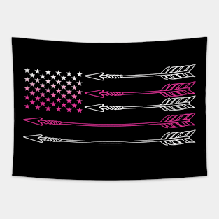 Arrow American Flag Tapestry