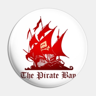 The Pirate Bay  , logo, file sharing website Pin