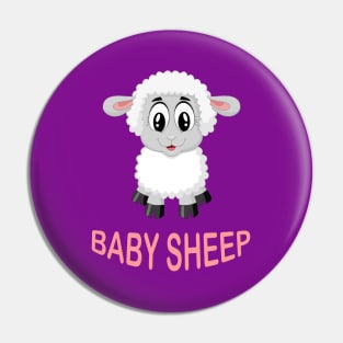 Baby sheep Pin