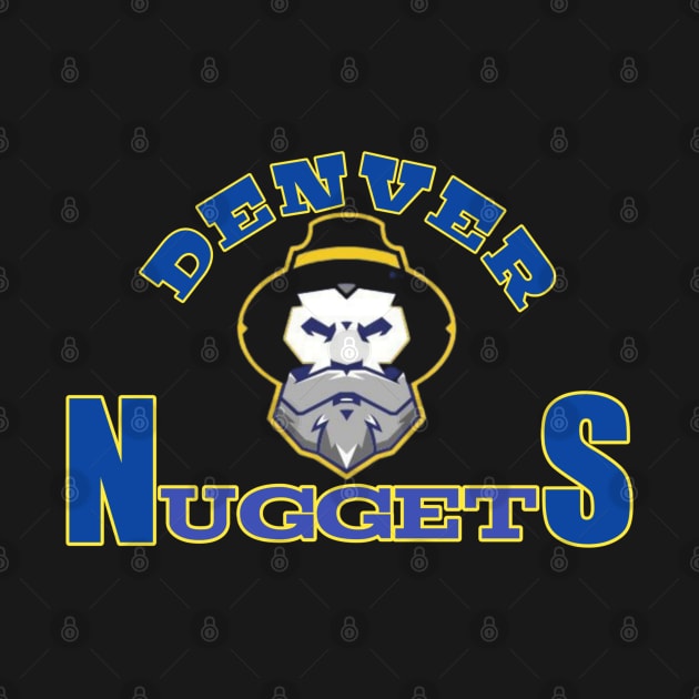 Denver nuggets t-shirt by Dede gemoy