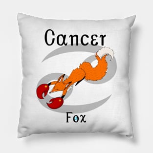 Cancer Fox Pillow