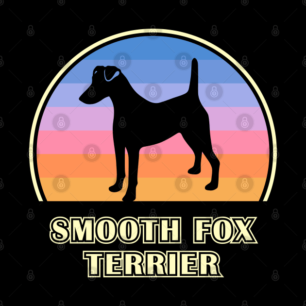 Smooth Fox Terrier Vintage Sunset Dog by millersye