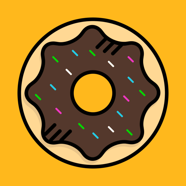 Cute Donut - Icon by Lionti_design