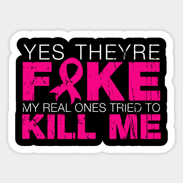 Breast Cancer The Real Ones Tried To Kill Me Awareness Month Tank Top Breast Cancer The Real Ones Tried To Kill Me Awareness Month Tank Top