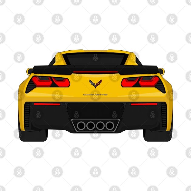 Z06 YELLOW2 by VENZ0LIC