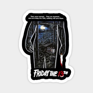 Friday the 13th Poster Magnet