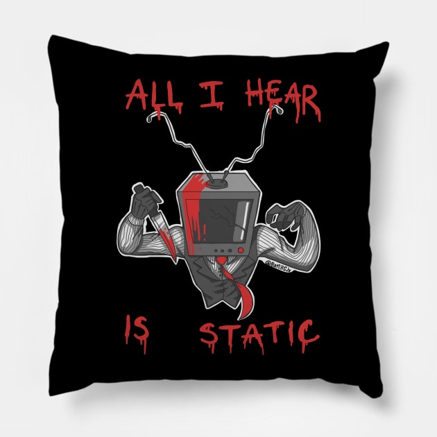 All I hear is Static Pillow by Bat13SJx