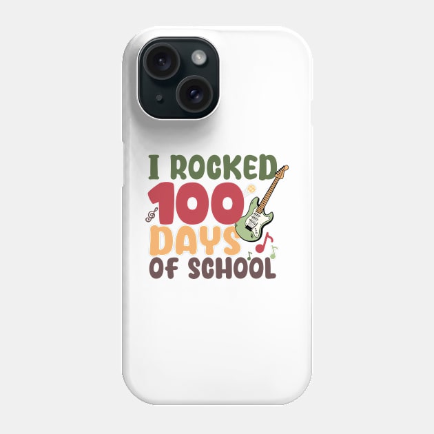 I Rocked 100 Days Of School Phone Case by EvetStyles